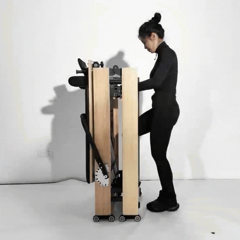 pilates reformer video demonstration