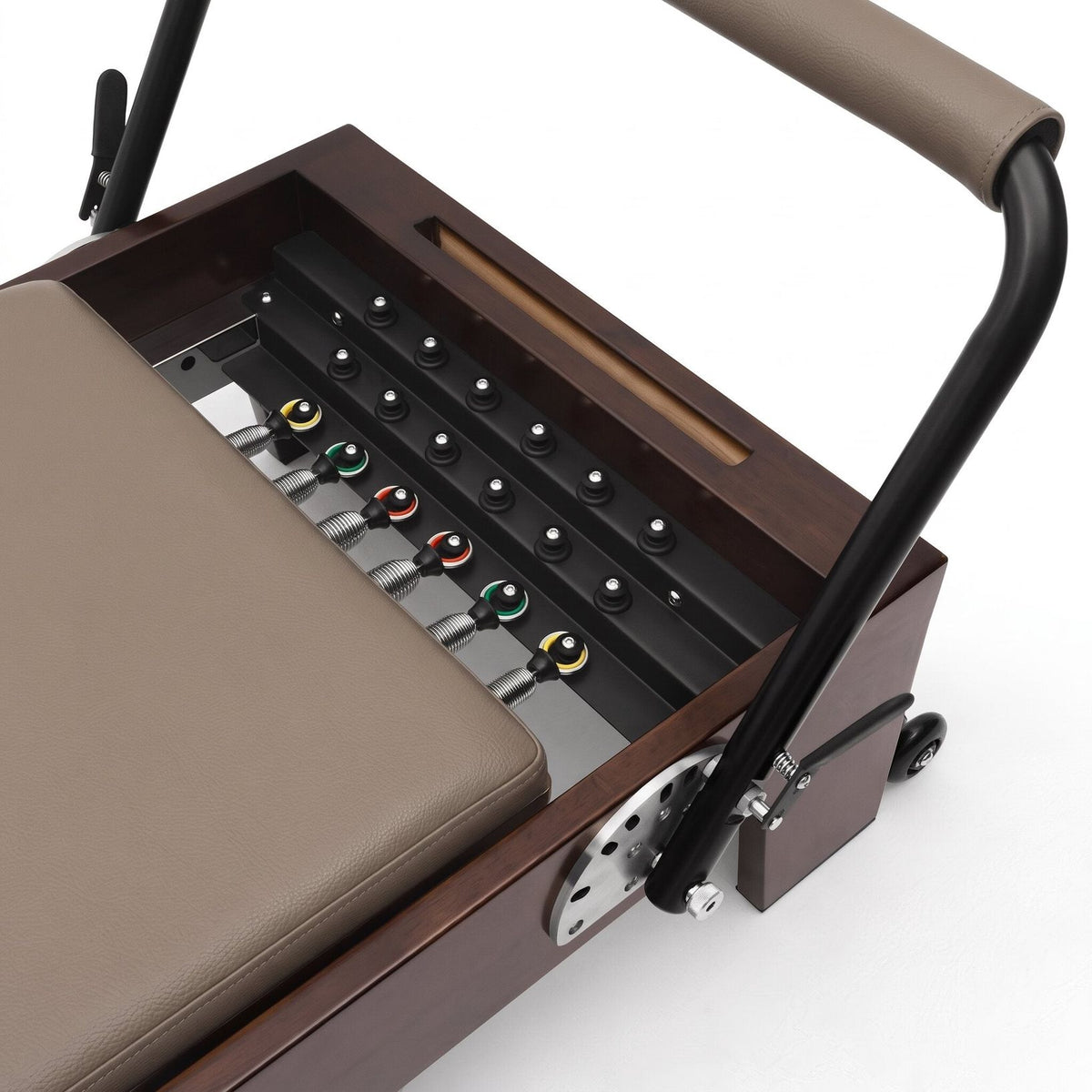 Pilates Reformer Studio Prestige Taupe, Federleiste