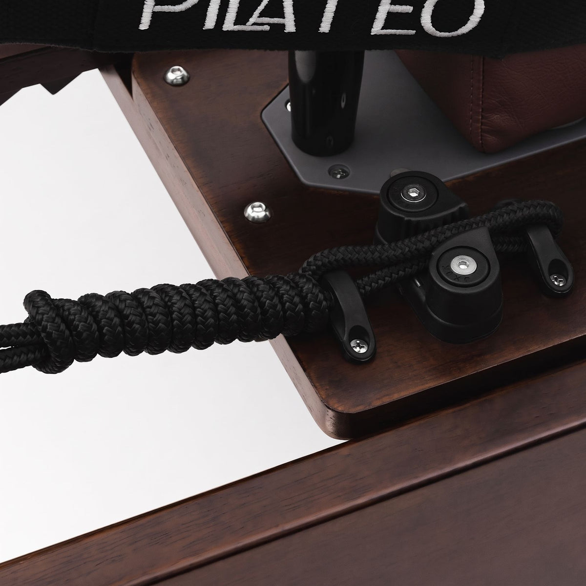 Pilates Reformer Studio Prestige Weinrot, Seilklemmen