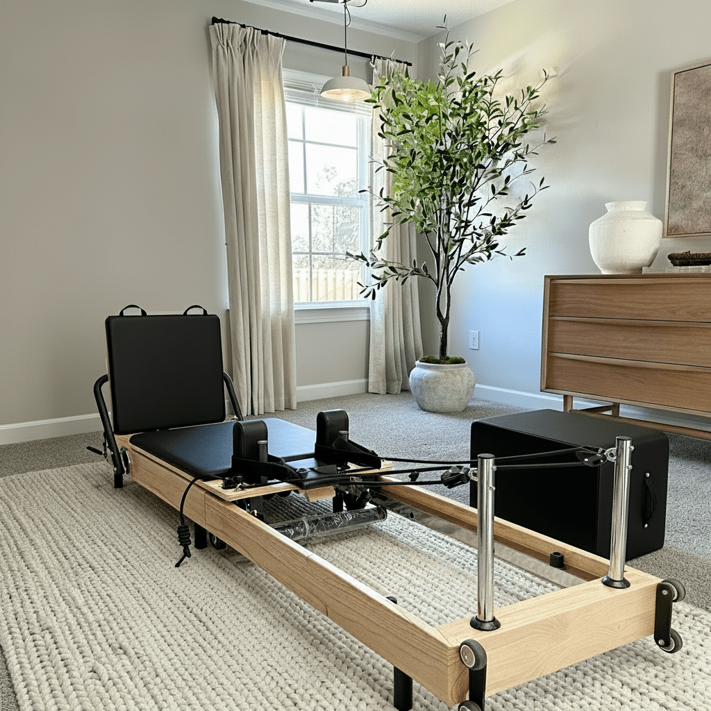 Faltbarer Pilates Reformer