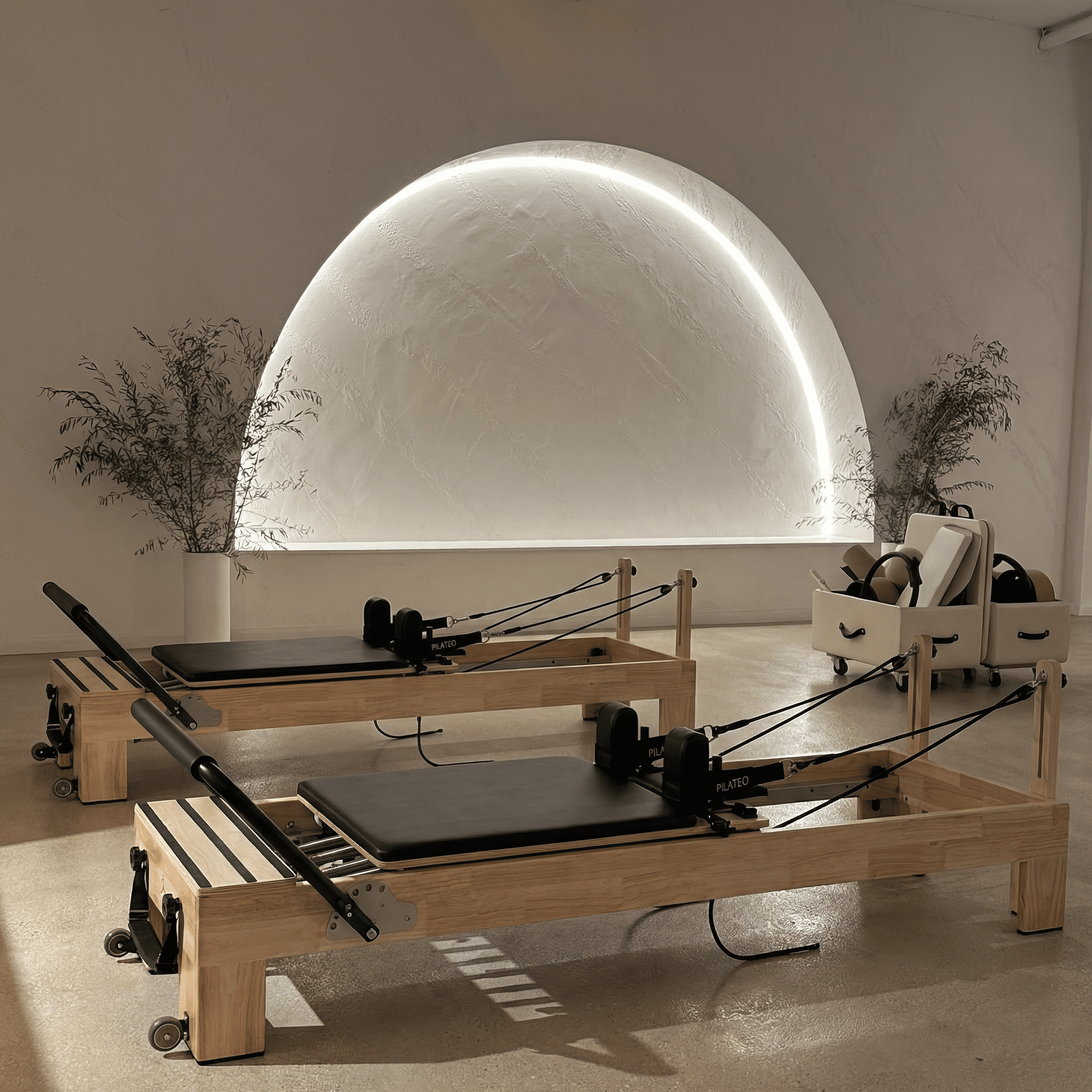 Reformer für Pilates-Studios